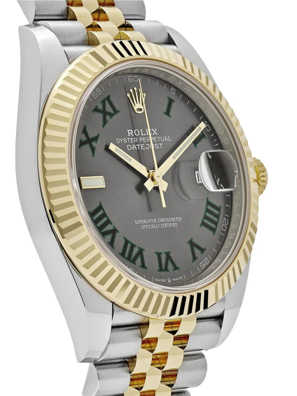 Rolex Datejust 41 ‘Wimbledon’ Dial Two-Tone Jubile