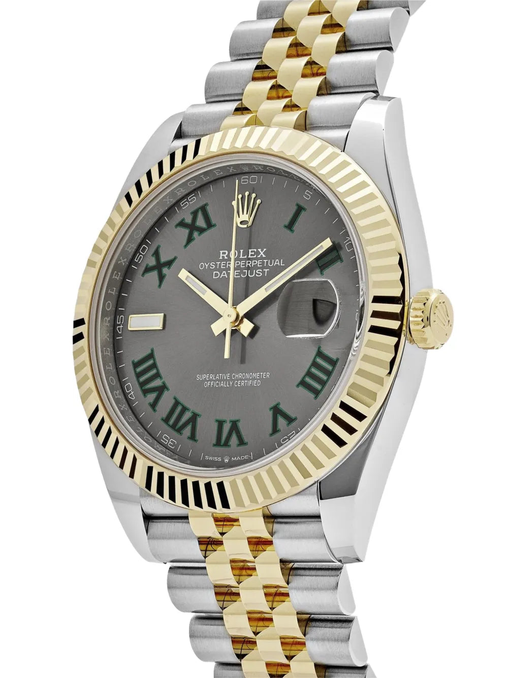 Rolex Datejust 41 ‘Wimbledon’ Dial Two-Tone Jubile
