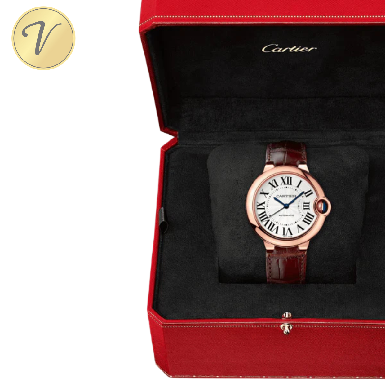 CARTIER Ballon Bleu Marron,