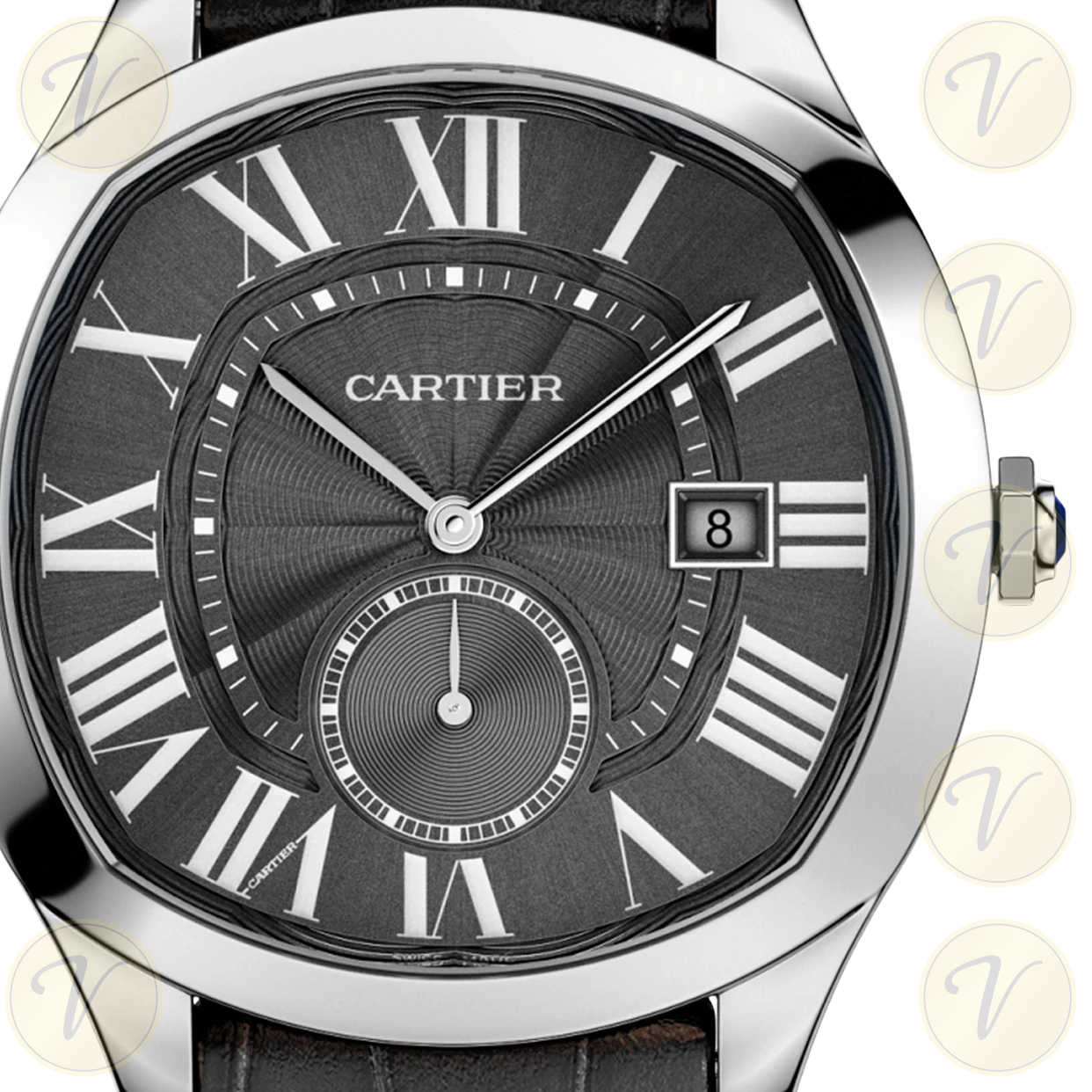 CARTIER DRIVE Leather