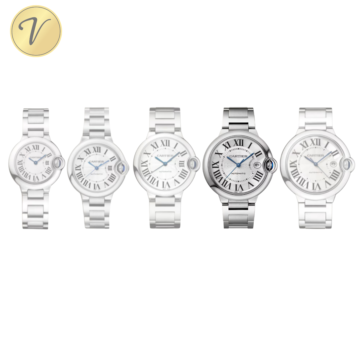 Cartier Ballon Bleu,40 mm