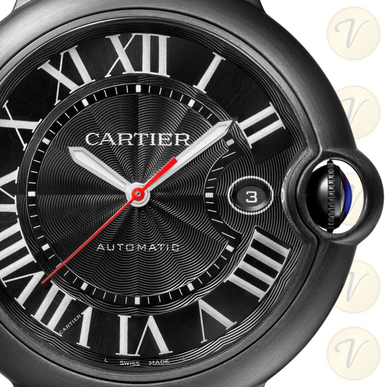 Montre Ballon Bleu De Cartier Carbone