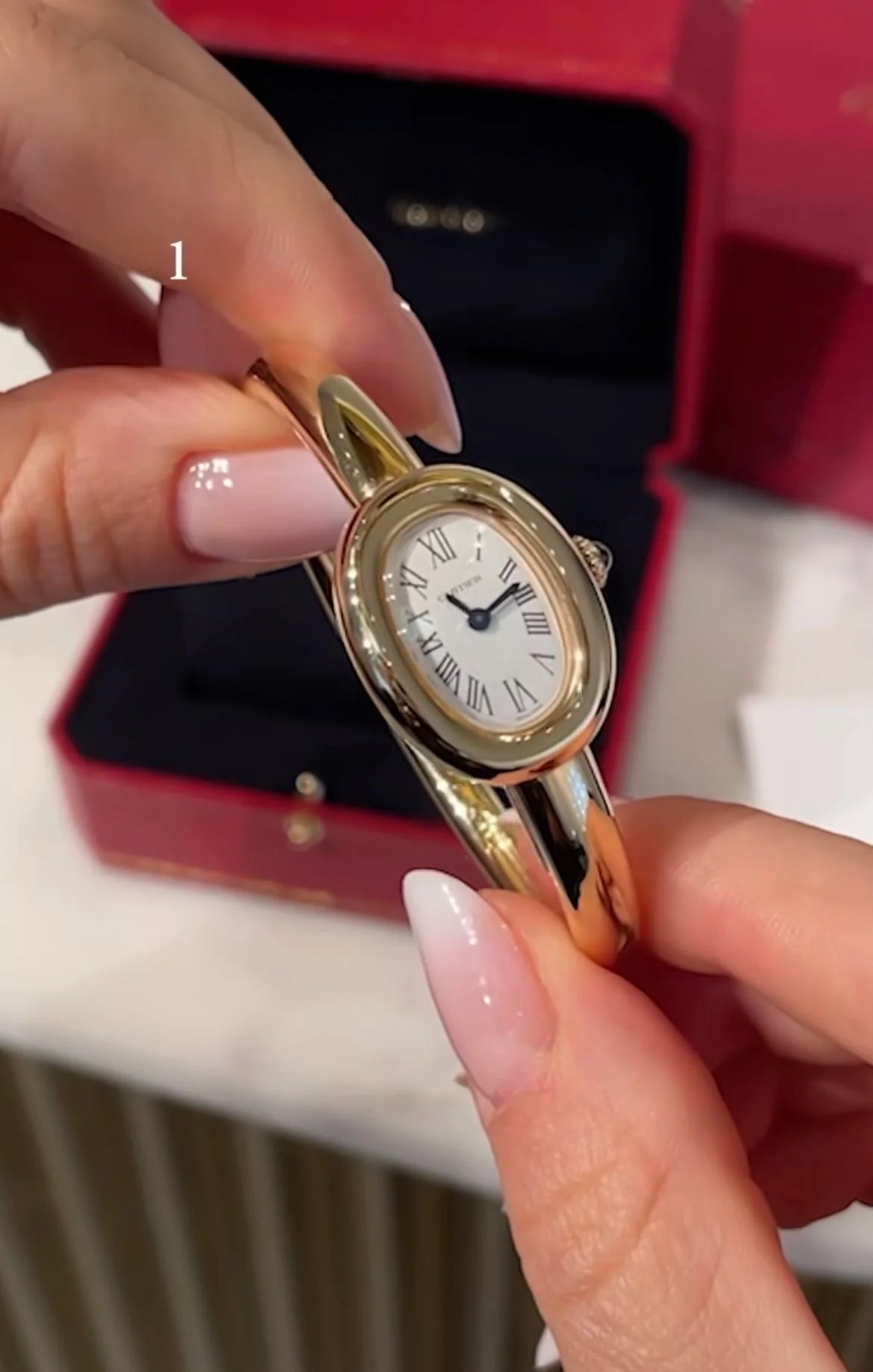 Cartier Baignoire WGBA0035 Yellow Gold