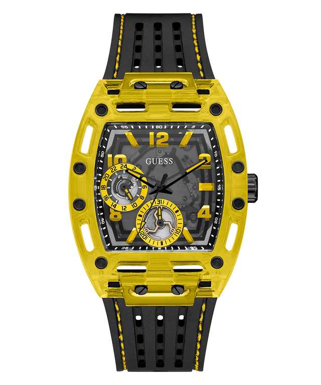 Guess GW0499G2 men's watch, silicone strap