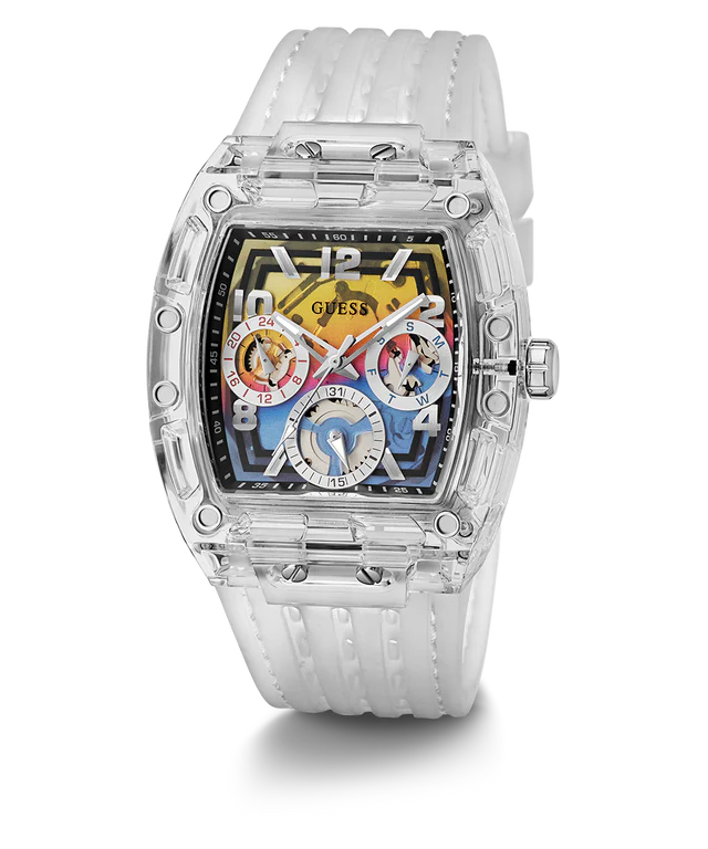 Guess GW0499G3 men's watch, silicone strap