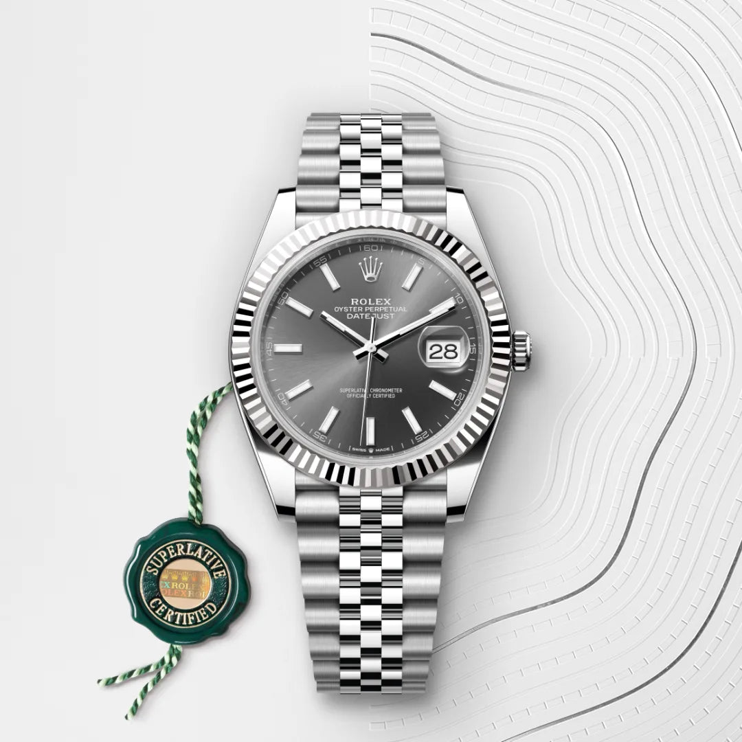 Rolex Datejust 41 en Rolesor gris