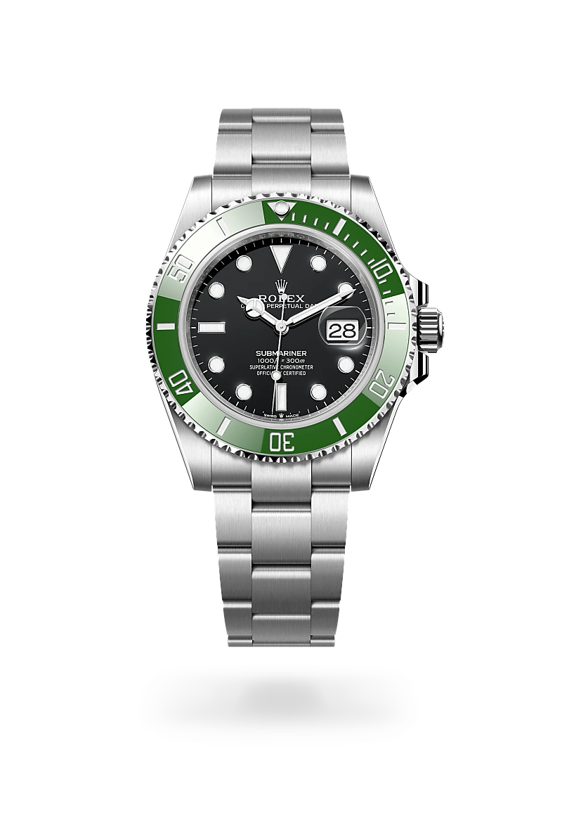 Rolex Submariner Date Oyster, 41 mm, acier Oystersteel