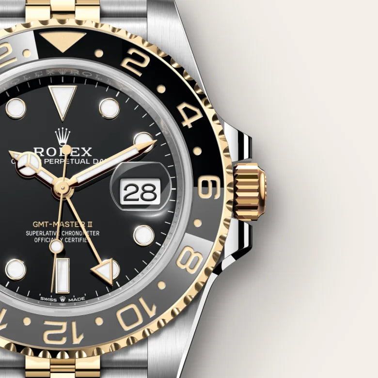 Rolex GMT-Master II Oyster, 40 mm, Oystersteel and yellow gold