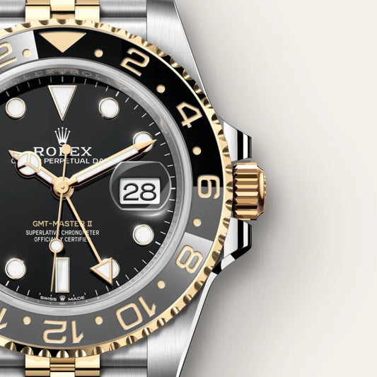 Rolex GMT-Master II Oyster, 40 mm, Oystersteel and yellow gold