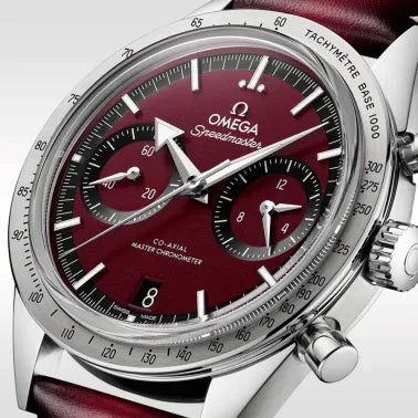 OMEGA Speedmaster 57 Cuir Rouge