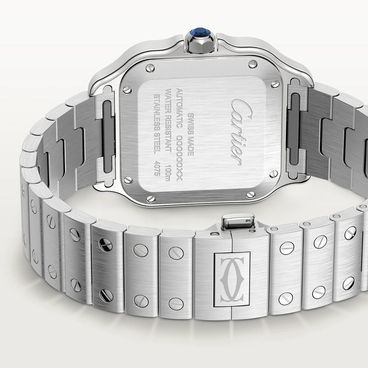 Montre Santos De Cartier Tableau Vert