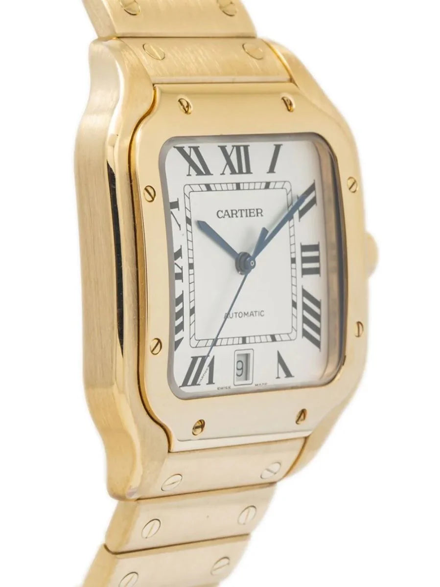 Cartier Santos Gold