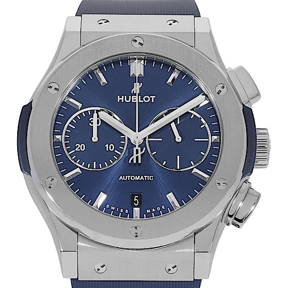 Hublot Classic Fusion Chronograph Titanium Blue