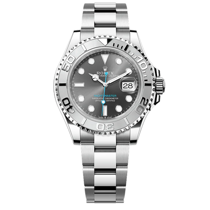 Yacht-Master 40 Oyster, 40 mm, Oystersteel and platinum