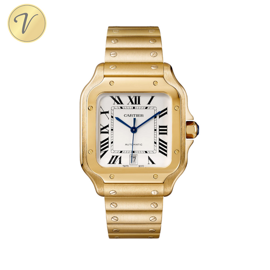Cartier Santos Gold