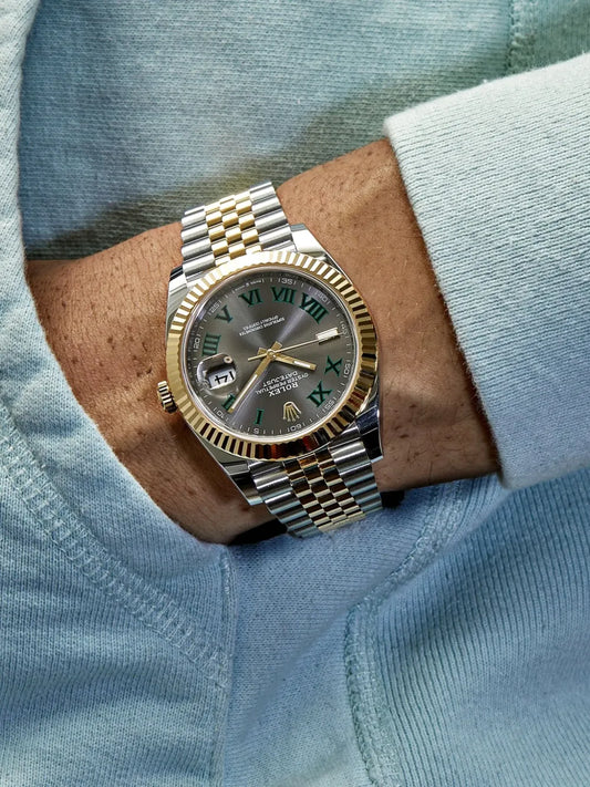 Rolex Datejust 41 ‘Wimbledon’ Dial Two-Tone Jubile