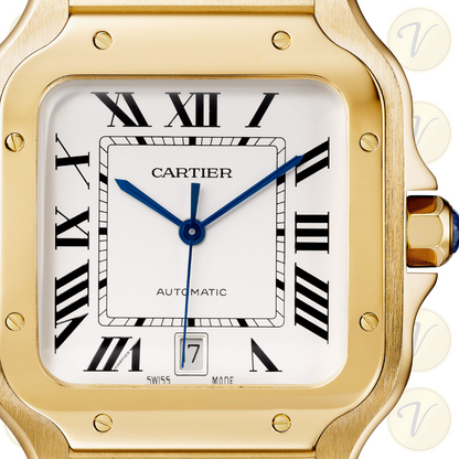 Cartier Santos Gold