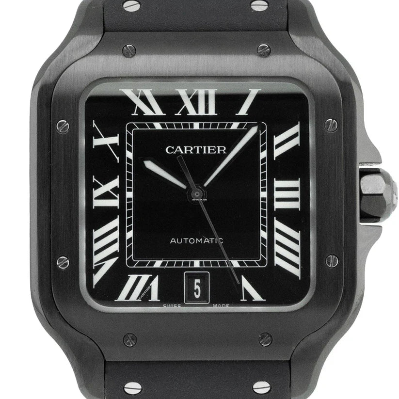 Cartier Santos FULL BLACK