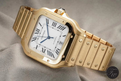 Cartier Santos Gold