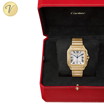Cartier Santos Gold