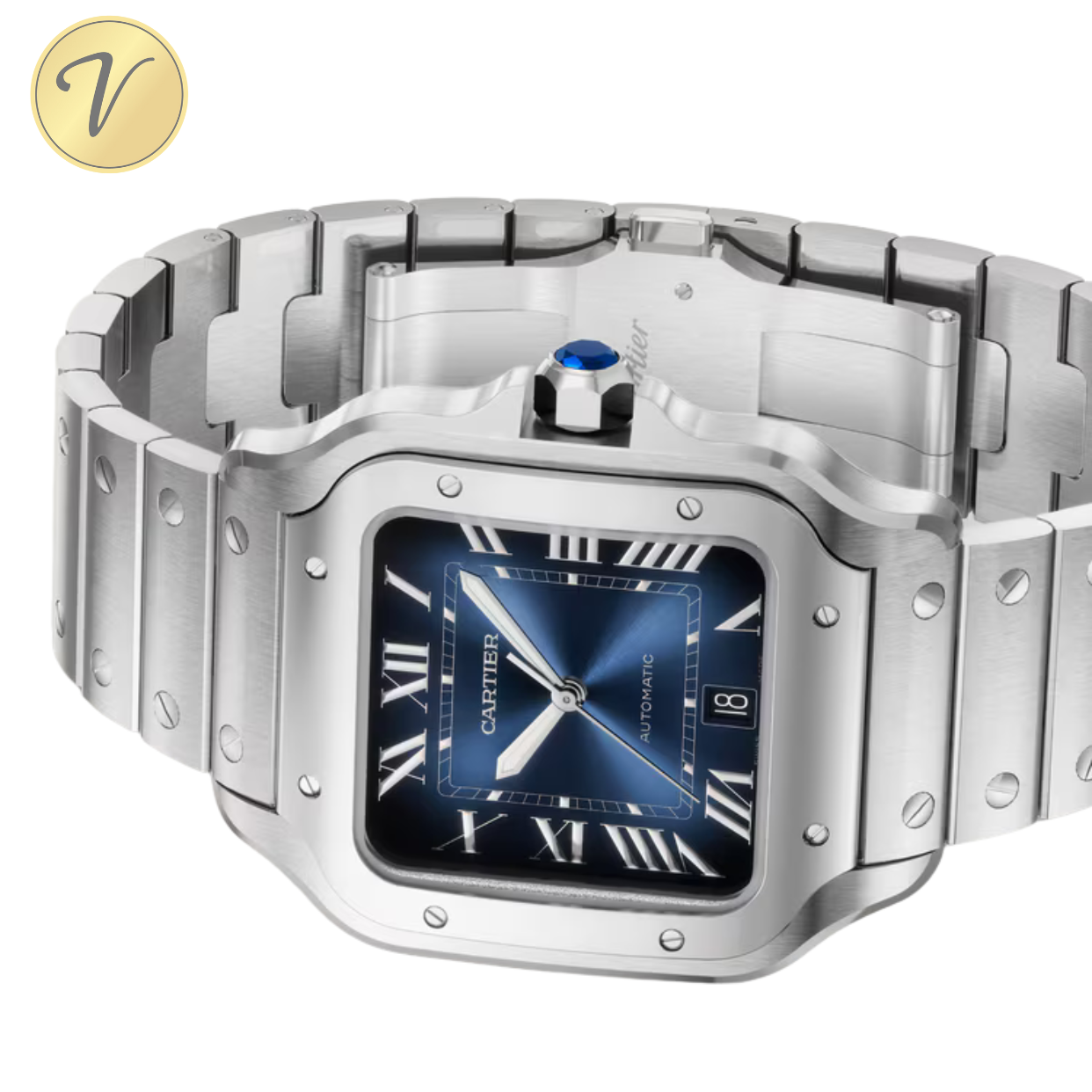 Cartier Santos, Tableau Bleu