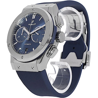 Hublot Classic Fusion Chronograph Titanium Blue