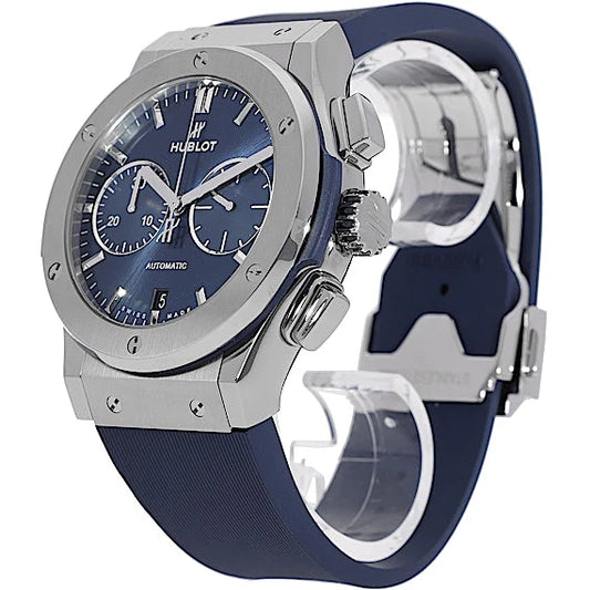 Hublot Classic Fusion Chronograph Titanium Blue