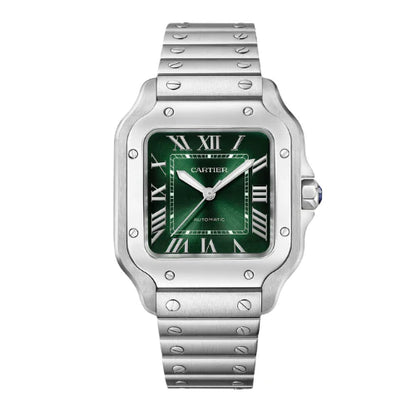 Montre Santos De Cartier Tableau Vert
