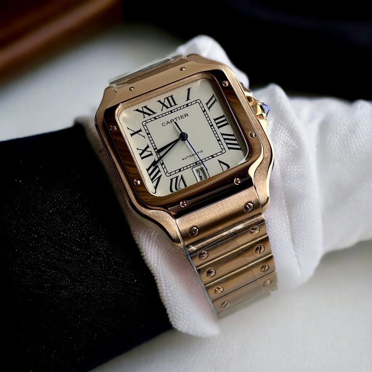 Cartier Santos Gold