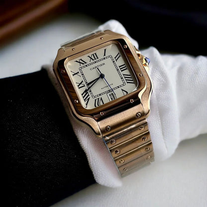 Cartier Santos Gold