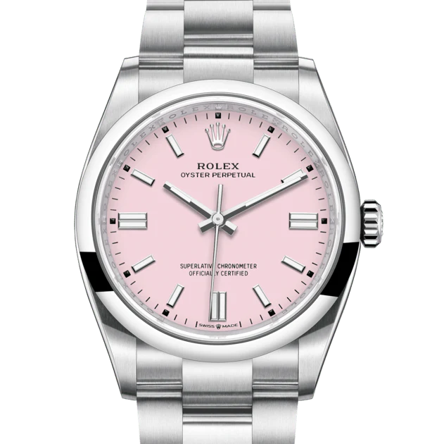 oyster perpetual rose 36mm