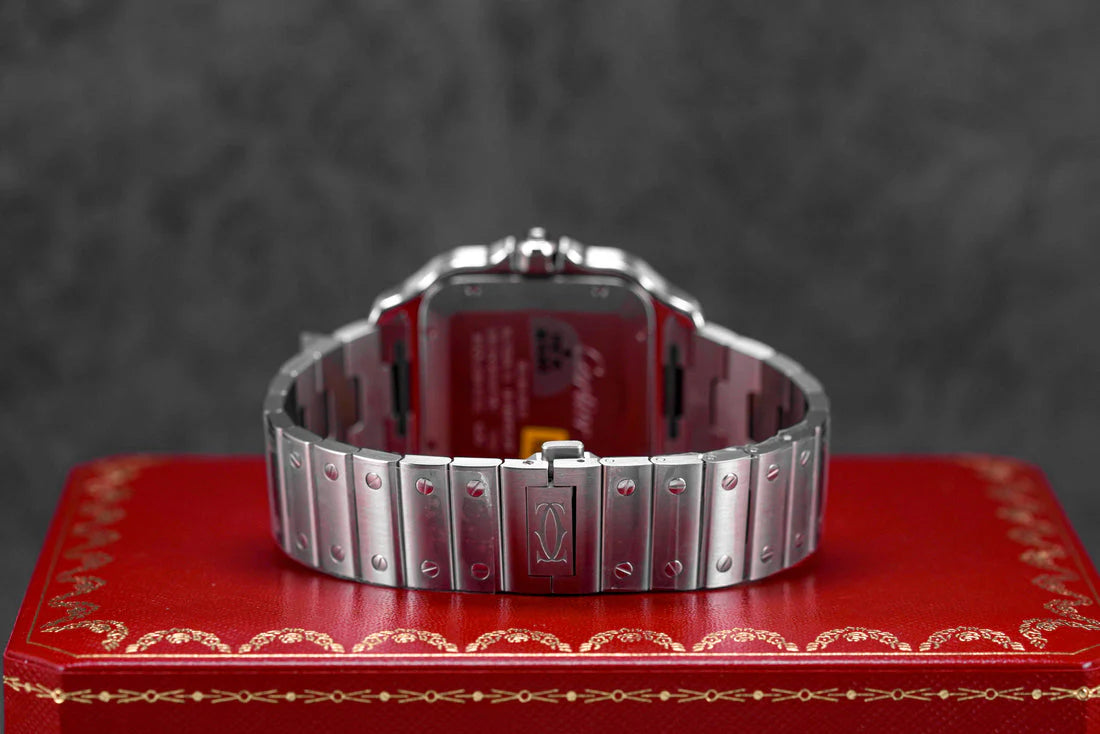 CARTIER L BROWN SUNRAY-BRUSHED DIAL
