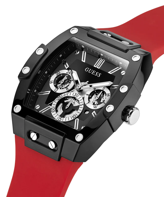 Guess GW0203G4 men's watch, silicone strap