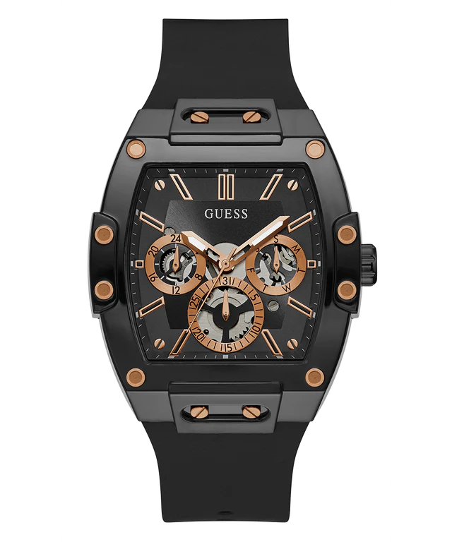 Guess GW0203G8 men's watch, silicone strap