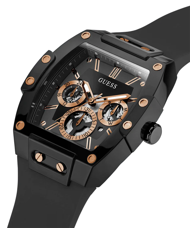 Guess GW0203G8 men's watch, silicone strap