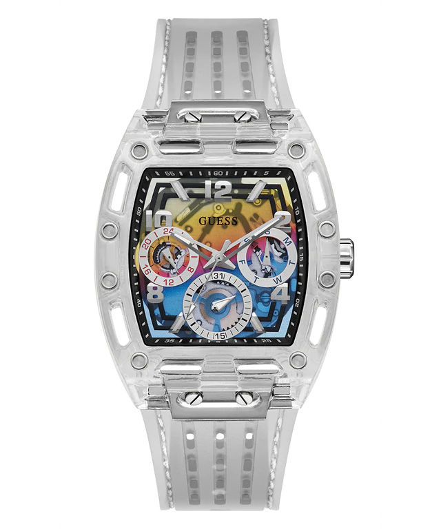 Guess GW0499G3 men's watch, silicone strap