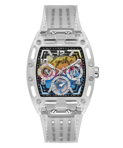 Guess GW0499G3 men's watch, silicone strap