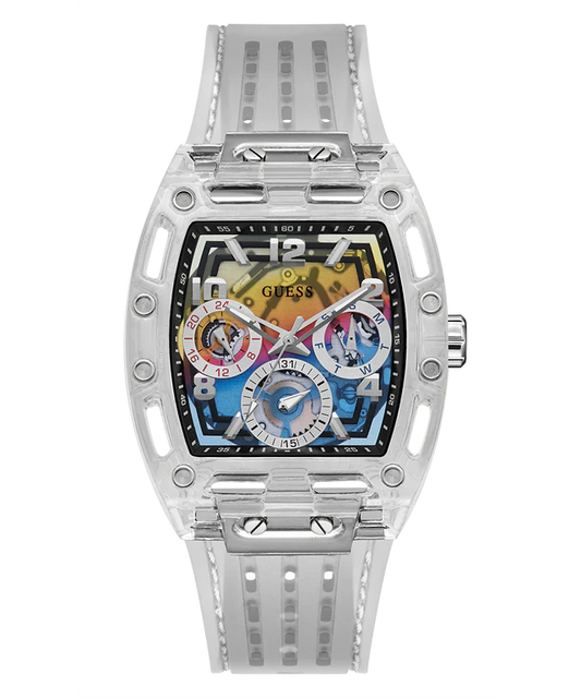 Guess GW0499G3 men's watch, silicone strap