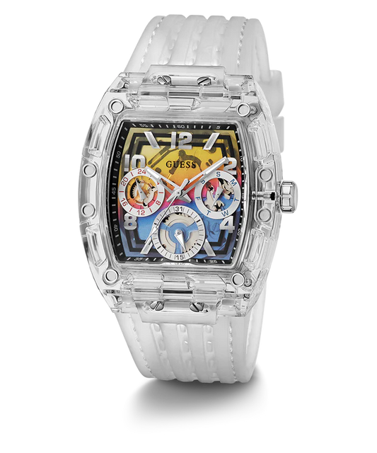 Guess GW0499G3 men's watch, silicone strap