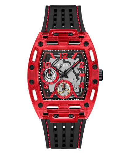 Guess GW0499G4 men's watch, silicone strap