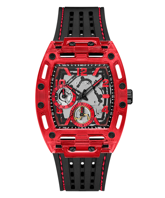 Guess GW0499G4 men's watch, silicone strap