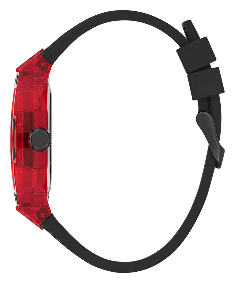 Guess GW0499G4 men's watch, silicone strap