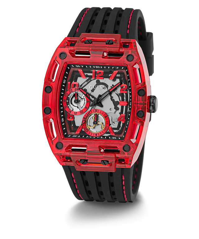 Guess GW0499G4 men's watch, silicone strap