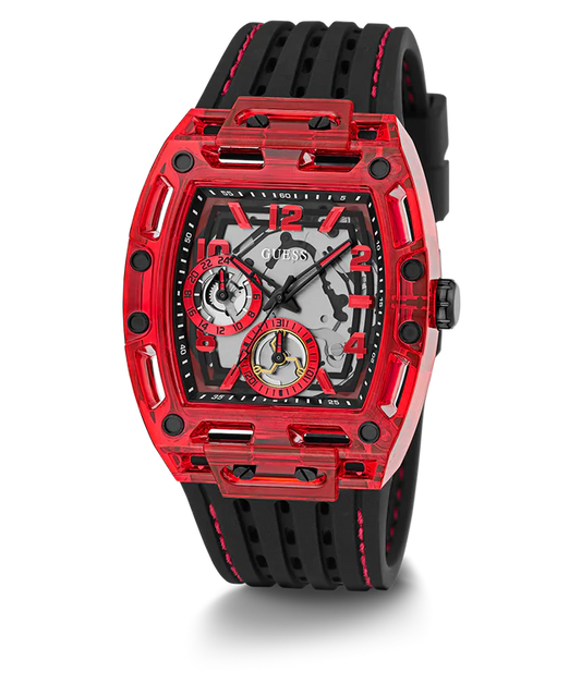 Guess GW0499G4 men's watch, silicone strap