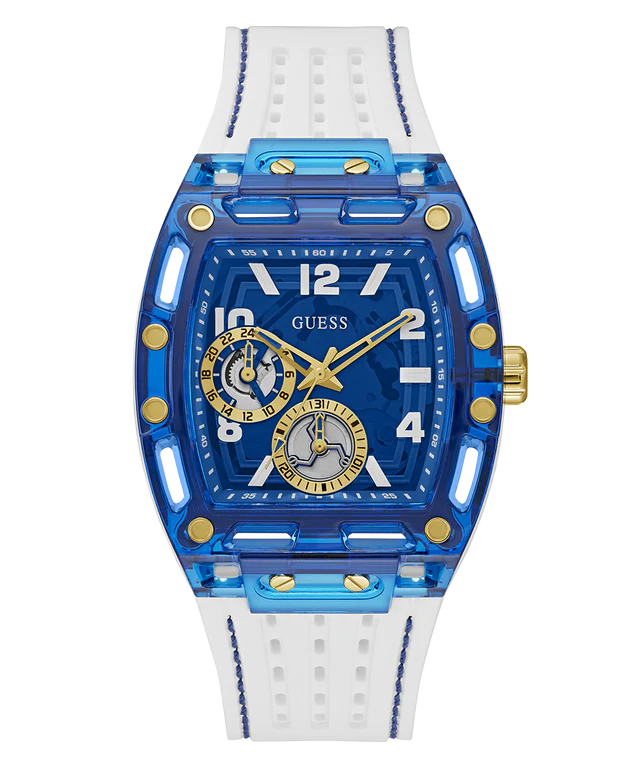 Guess GW0499G6 men's watch, silicone strap