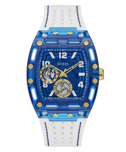 Guess GW0499G6 men's watch, silicone strap