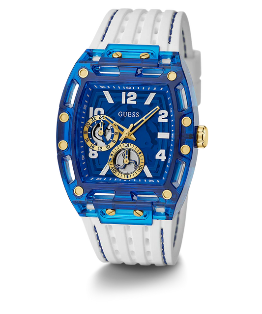 Guess GW0499G6 men's watch, silicone strap