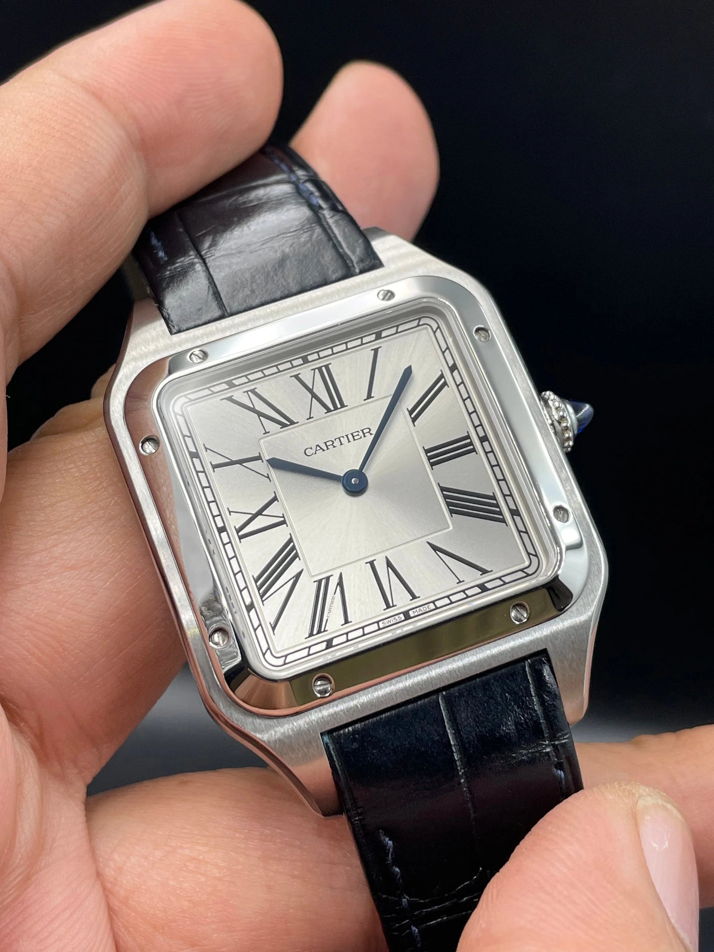 Cartier Dumont Bracelet Cuir