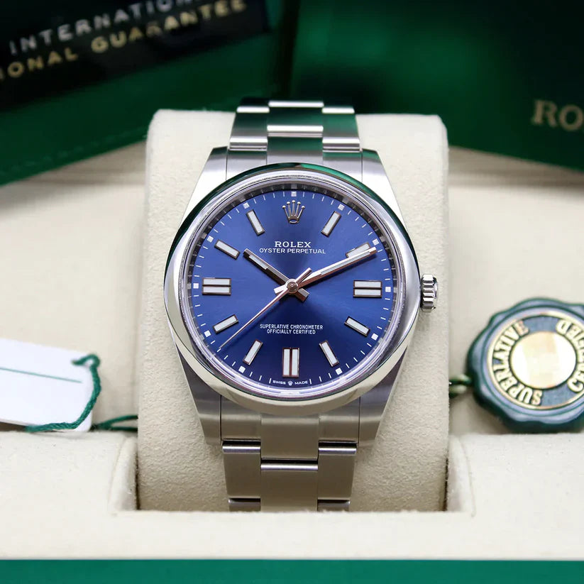 Rolex Oyster Perpetual Bleue