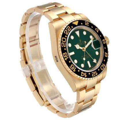 RX GMT‑MASTER II Vert/Or Jaune